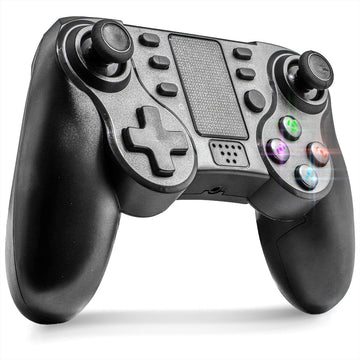 Controle Joystick USB Touch Pad Sem Fio Wireless Entrada Microfone Notebook PC e PS4 - Nerd Shope® COD: 1011